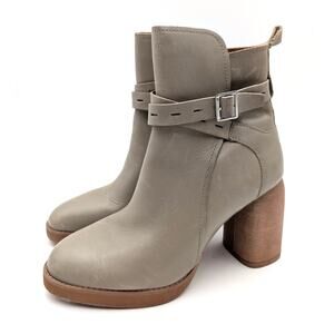 Lucky Brand Natesa Women's High Heel Ankle Boots Seneca Rock Size US8.5M EU39